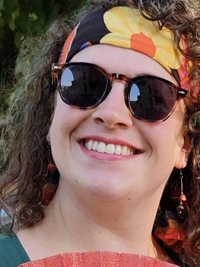 Portrait de Charlotte Herard, souriante
